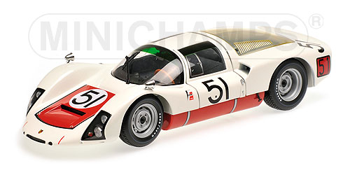 PORSCHE 906E – PORSCHE OF STUTTGART – MITTER/RINDT – DAYTONA 24 HOURS 1967 L.E. 200 pcs. 1:18 model