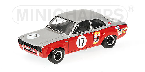 FORD ESCORT I TC – TEAM BROADSPEED – STEWART/CRAFT – RAC TT SILVERSTONE 1970 1:18 model
