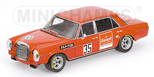 MERCEDES-BENZ 300SEL 6.8 – HELMUT KELLENERS – SÜDWESTPOKAL 1971 1:18 model