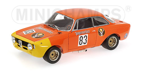 ALFA ROMEO GTA 1300 JUNIOR ‘JAEGERMEISTER’ – RAINER MASCHKE – DRM 1972 1:18 model