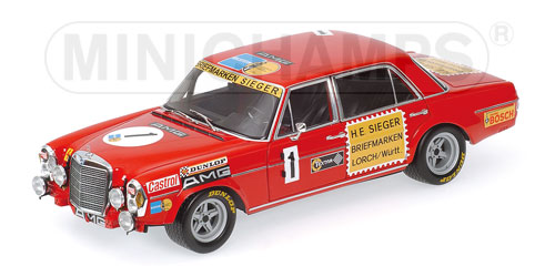 MERCEDES-BENZ 300 SEL 6.8 – HEYER/BETZLER – TEAM AMG – 24H NÜRBURGRING 1972 / LE:KEINE 1:18 model