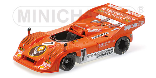 PORSCHE 917/20 – ‘JAEGERMEISTER’ – VIC ELFORD – WINNER – INTERSERIE 1973 SÜDWESTPOKAL HOCKENHEIM L.E. 350 pcs. 1:18 model