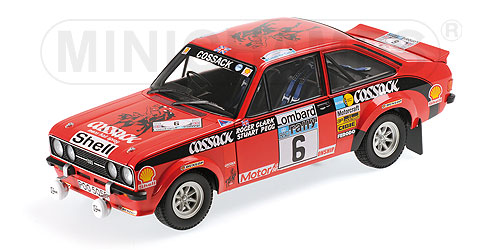 FORD ESCORT II RS1800 – ‘COSSACK’ – CLARK/PEGG – WINNERS RAC RALLY – 1976 L.E. 630 pcs. 1:18 model