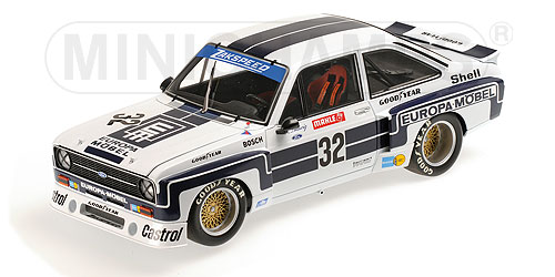 FORD ESCORT II RS 1800 – TEAM ZAKSPEED ‘EUROPAMÖBEL’ – KLAUS LUDWIG – WINNER DRM NÜRBURGRING 1976 L.E. 1002 pcs. 1:18 model