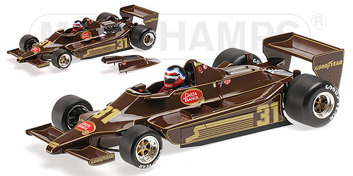 LOTUS FORD 79 – HECTOR REBAQUE – 1979 L.E. 570 pcs. 1:18 model
