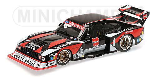 FORD CAPRI TURBO GR.5 – ‘KRAUS HIFI’ – KLAUS LUDWIG – DRM 1980 L.E. 740 pcs. 1:18 model