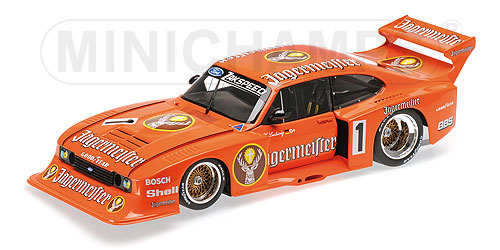 FORD CAPRI TURBO GR.5 – ‘JAEGERMEISTER’ – KLAUS LUDWIG – DRM 1982 L.E. 1002 pcs. 1:18 model