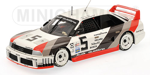 AUDI 90 QUATTRO IMSA – AUDI OF AMERICA – HAYWOOD/GOODYEAR – 2ND GTO CLASS ROAD AMERICA IMSA 1989 1:18 model