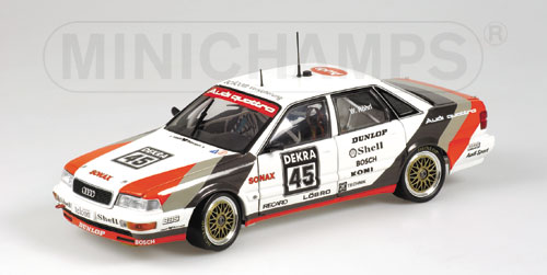 AUDI V8 QUATTRO – WALTER RÖHRL – TEAM SMS MOTORSPORT – DTM 1990 1:18 model