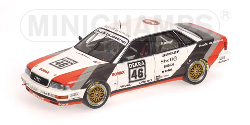 AUDI V8 QUATTRO – FRANK JELINSKI – TEAM SMS MOTORSPORT – DTM 1990 1:18 model