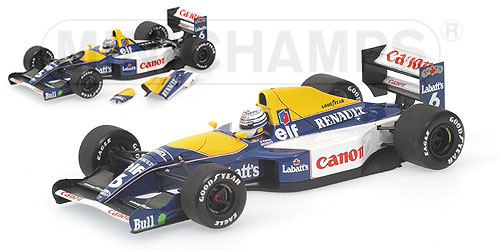 WILLIAMS RENAULT FW14 – RICARDO PATRESE – 1991 1:18 model