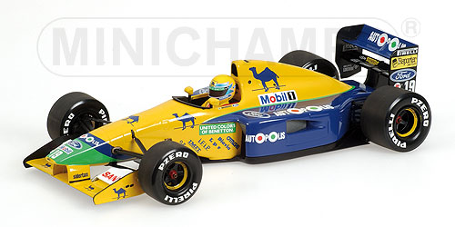 BENETTON FORD B191 – ROBERTO MORENO – 1991 1:18 model
