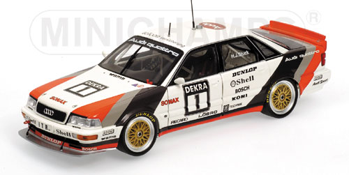 AUDI V8 QUATTRO – HANS-JOACHIM STUCK – TEAM SMS MOTORSPORT – DTM 1991 1:18 model