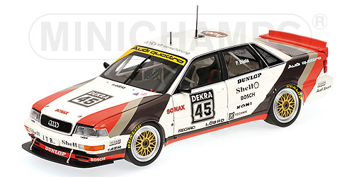 AUDI V8 – TEAM AZR – FRANK BIELA – DTM 1991 L.E. 550 pcs. 1:18 model