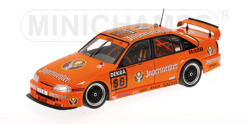 OPEL OMEGA (A) 3000 24V – ‘JÄGERMEISTER’ – TEAM SCHÜBEL – PETER OBERNDORFER – DTM 1991 1:18 model