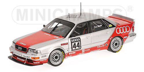 AUDI V8 – TEAM SMS MOTORSPORT – HANS-JOACHIM STUCK – DTM 1992 1:18 model