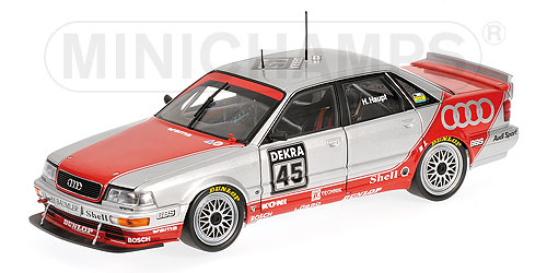 AUDI V8 – TEAM SMS MOTORSPORT – HUBERT HAUPT – DTM 1992 1:18 model