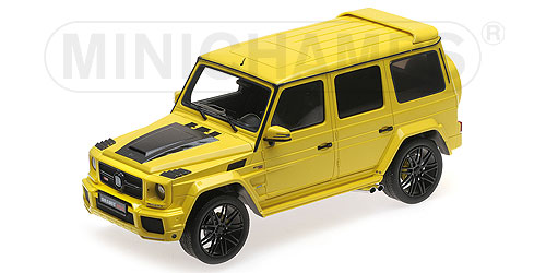 BRABUS 850 6.0 BITURBO WIDESTAR AUF BASIS MERCEDES-BENZ – AMG G 63 – 2016 – YELLOW L.E. 100 pcs. 1:18 model