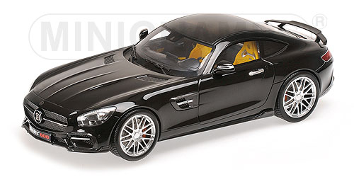 BRABUS 600 AUF BASIS MERCEDES-BENZ AMG GT S – 2015 – BLACK L.E. 333 pcs. 1:18 model