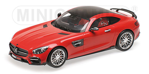 BRABUS 600 AUF BASIS MERCEDES-BENZ AMG GT S – 2016 – RED L.E. 333 pcs. 1:18 model