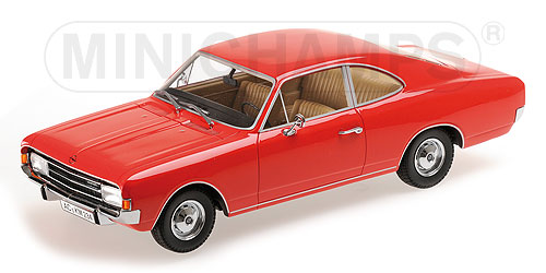 OPEL REKORD C COUPE – 1966 – RED 1:18 model