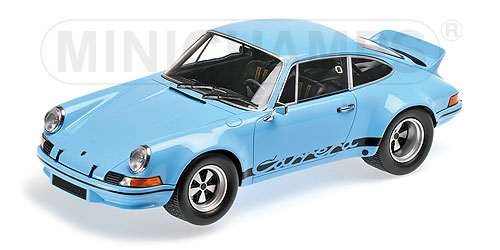 PORSCHE 911 CARRERA RSR 2.8 – 1973 -BLUE/BLACK 1:18 model