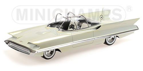 LINCOLN FUTURA CONCEPT – 1955 – FROST WHITE L.E. 999 pcs. 1:18 model