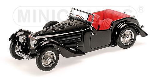 BUGATTI TYPE 57C CORSICA ROADSTER – 1938 L.E. 999 pcs. 1:18 model