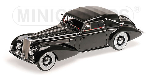 DELAGE D8-120 CABRIOLET – 1939 – BLACK L.E. 130 pcs. 1:18 model