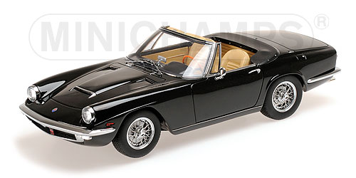 MASERATI MISTRAL SPYDER – 1964 – BLACK L.E. 999 pcs. 1:18 model