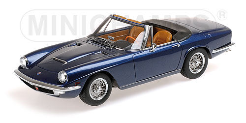 MASERATI MISTRAL SPYDER – 1964 – BLUE METALLIC L.E. 999 pcs. 1:18 model