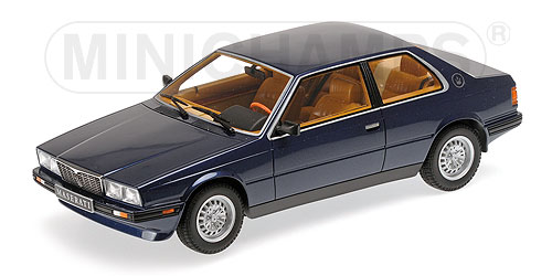 MASERATI BITURBO COUPE – 1982 – DARK BLUE METALLIC 1:18 model