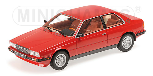 MASERATI BITURBO COUPE – 1982 – RED 1:18 model