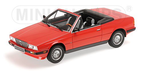 MASERATI BITURBO SPYDER – 1986 – RED 1:18 model
