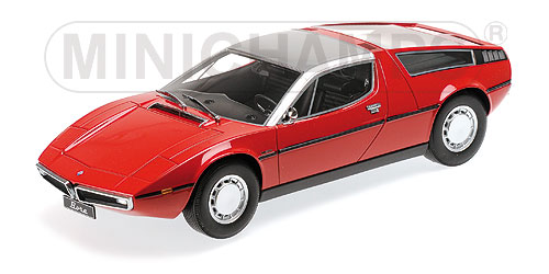 MASERATI BORA – 1970 – RED 1:18 model