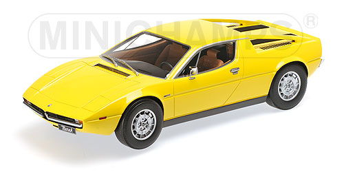 MASERATI MERAK – 1974 – YELLOW 1:18 model