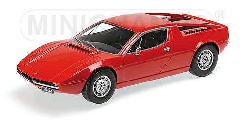 MASERATI MERAK – 1974 – RED 1:18 model