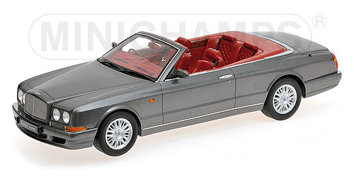 BENTLEY CONTINENTAL AZURE – 1996 – DARK GREY METALLIC 1:18 model