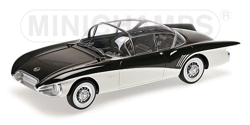 BUICK CENTURION CONCEPT – 1956 – BLACK/WHITE L.E. 100 pcs. 1:18 model
