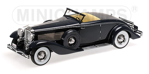 DUESENBERG SJN (SUPERCHARGED) CONVERTIBLE COUPÉ – 1936 – DARK BLUE L.E. 140 pcs. 1:18 model