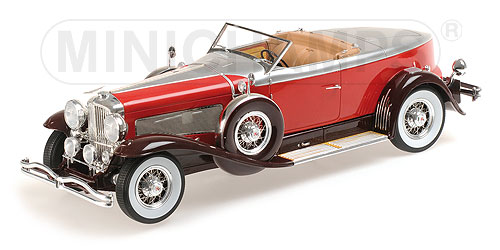 DUESENBERG MODEL J TORPEDO CONVERTIBLE COUPÉ – 1929 1:18 model