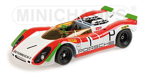 PORSCHE 908/02 SPYDER – REDMAN/SIFFERT – NÜRBURGRING 1969 L.E. 999 pcs. 1:18 model
