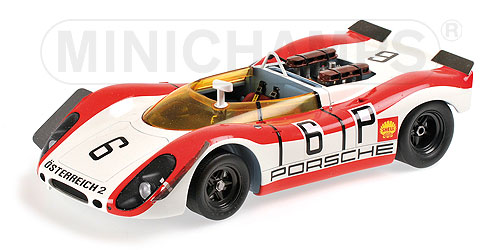 PORSCHE 908/02 SPYDER – LINS/ATTWOOD – 1000 KM NÜRBURGRING 1969 L.E. 500 pcs. 1:18 model