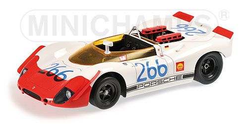 PORSCHE 908/02 SPYDER – MITTER/SCHÜTZ – TARGA FLORIO 1969 L.E. 500 pcs. 1:18 model