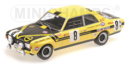 OPEL COMMODORE A STEINMETZ – PILETTE/GOSSELIN – 24H SPA 1970 1:18 model