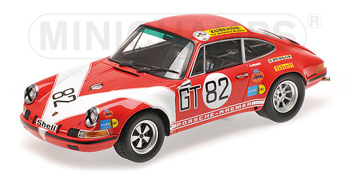 PORSCHE 911 S – KREMER RACING – KREMER/NEUHAUS – CLASS WINNERS ADAC 1000KM 1971 1:18 model