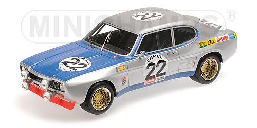 FORD CAPRI 1 RS 2600 – GLEMSER/SOLER-ROIG – WINNER SPA 1971 1:18 model