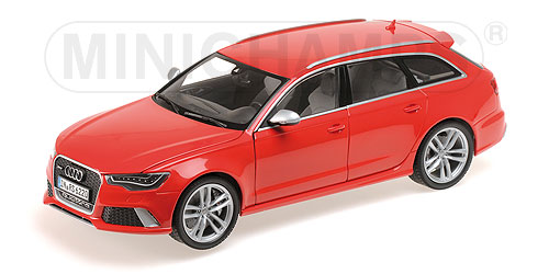 AUDI RS6 AVANT – 2013 – RED 1:18 model