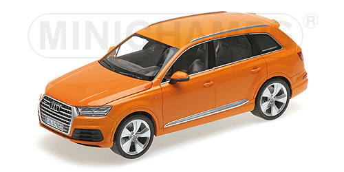 AUDI Q7 – 2015 – ORANGE (6 OPENINGS) L.E. 300 pcs. 1:18 model