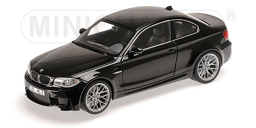 BMW 1er M COUPÉ – 2011 – BLACK METALLIC (BLACK SAPPHIRE METALLIC) L.E. 1002 pcs. 1:18 model